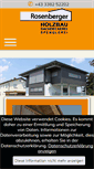 Mobile Screenshot of holzbau-rosenberger.at